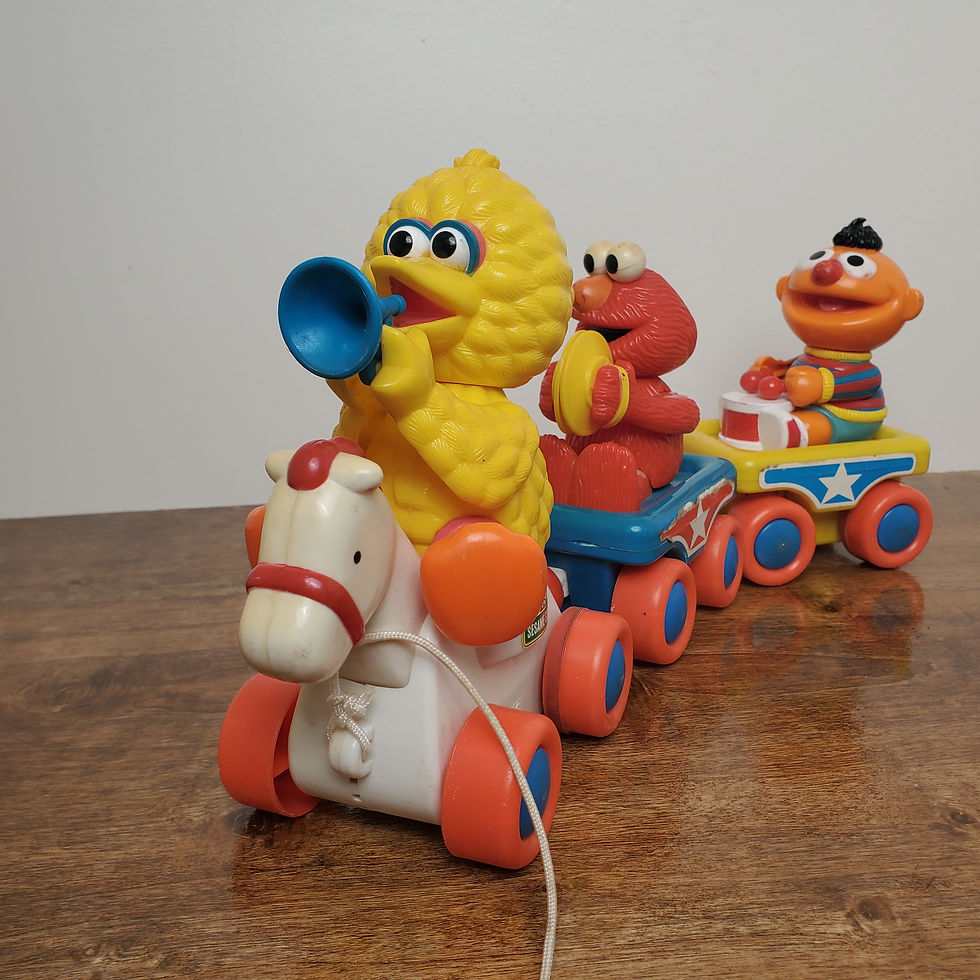 Fisher-Price Little People Circus Train #991 Vintage 1970s 3 Cars 4 Animals Set