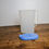 Thumbnail: TUPPERWARE Slim Line 2 Quart Refrigerator Pitcher # 2009 Blue Flip Lid
