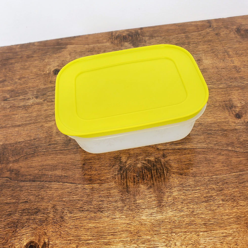 Tupperware Freezer Mates Plus Shallow 1.75 Cup 450mL Square Round Container 7867 New