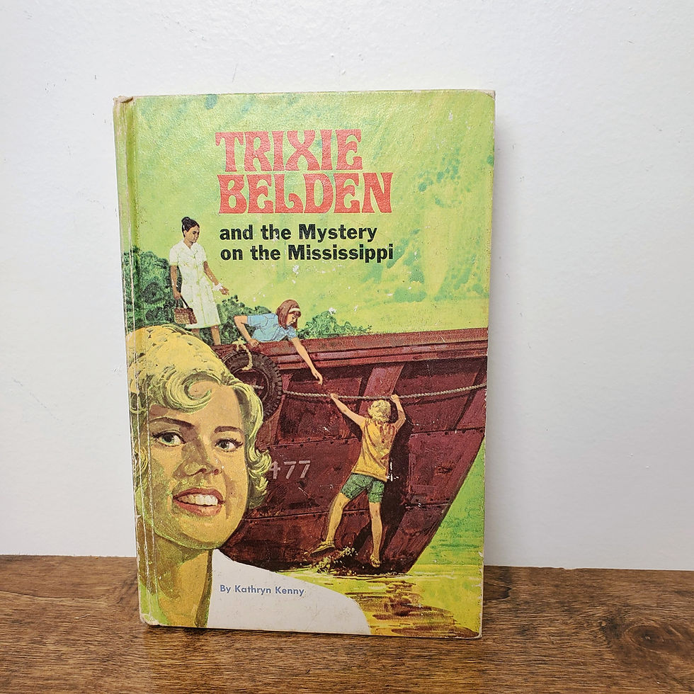 Trixie Belden #15 1971 HC Mystery on the Mississippi by Kathryn Kenny