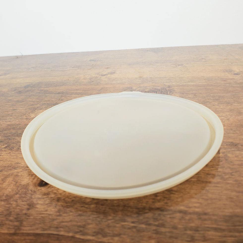 Thumbnail: Tupperware Replacement Lid USA Seal Sheer Round 6in C Tab #227 Only