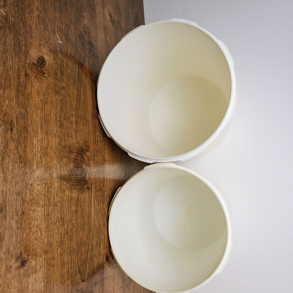 Thumbnail: Vintage Tupperware Nesting Canisters Set