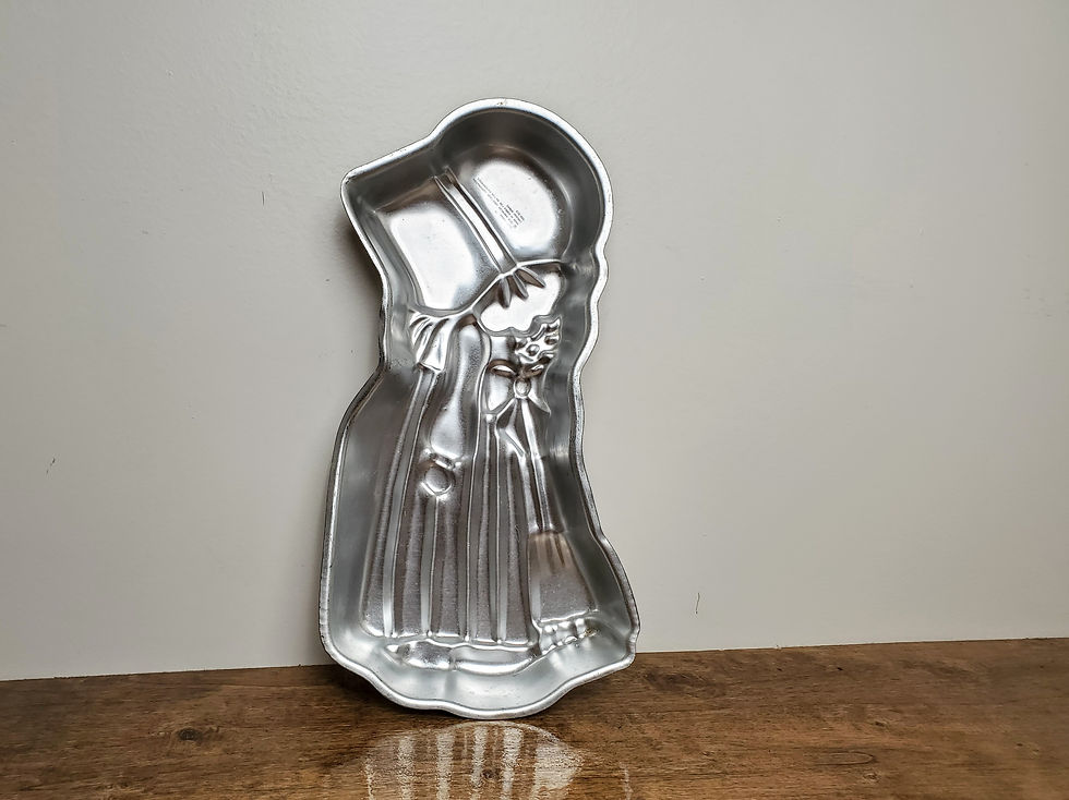 Wilton Holly Hobbie Doll Cake Pan Mold Aluminum #502-313 Vintage 1976