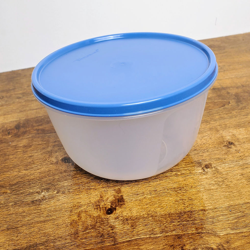 Thumbnail: New Tupperware Modular Mate Large Bowl 1701 Storage 8.5 Cup W/Seal Blu