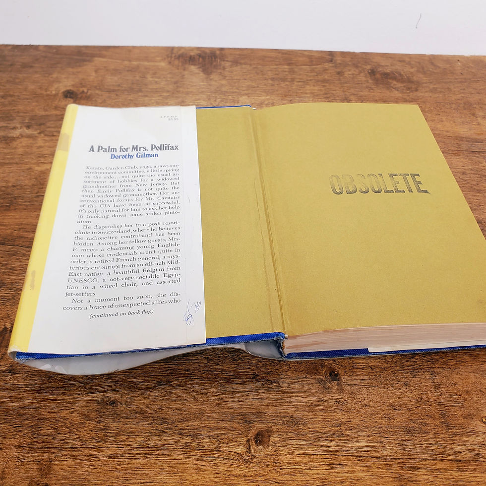Thumbnail: A Palm for Mrs. Pollifax by Dorothy Gilman 1973 Hardcover Book