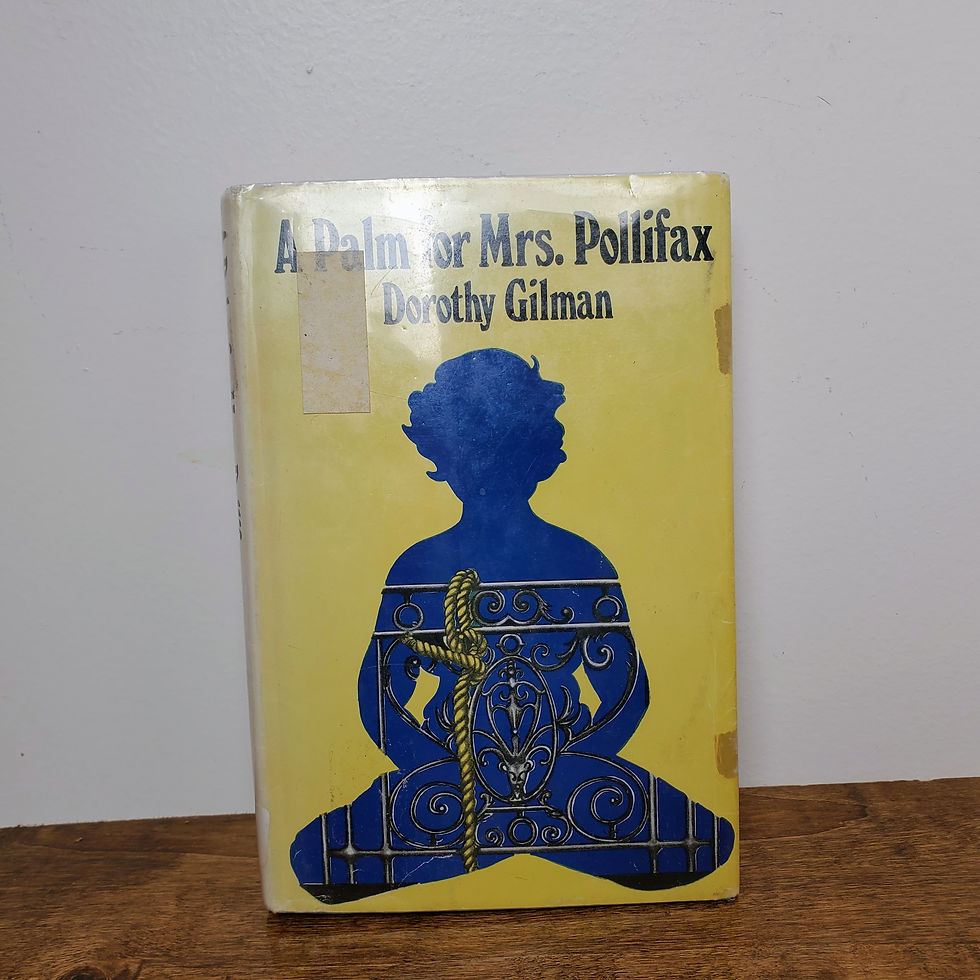 A Palm for Mrs. Pollifax by Dorothy Gilman 1973 Hardcover Book
