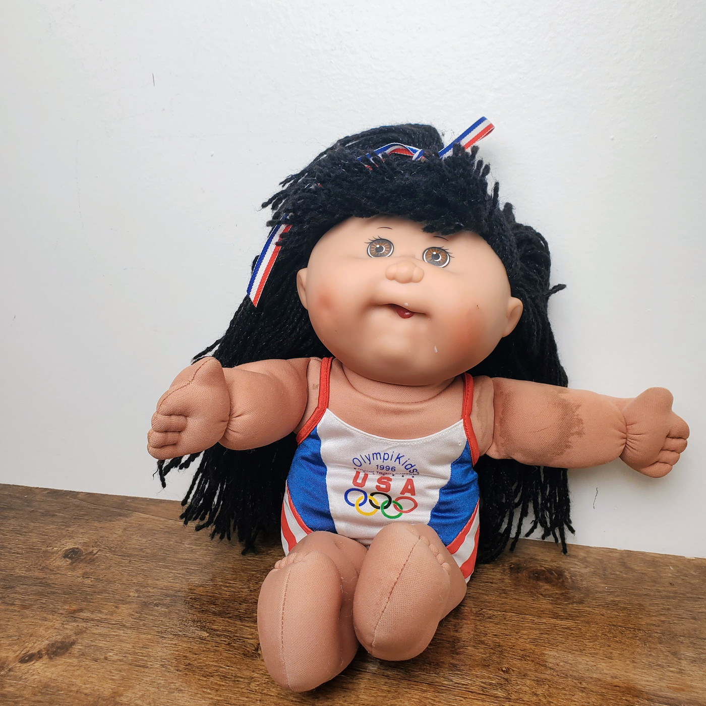 Vintage 1996 Cabbage Patch Kids Olympikid Mascot Doll