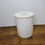 Thumbnail: Vintage Tupperware Servalier Canister 1339 White w/ Sunburst Lid 1205