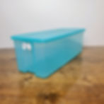 Tupperware FridgeSmart 19 Cup Large Dual Vent Container Blue Lid 3995 3996 Food Storage