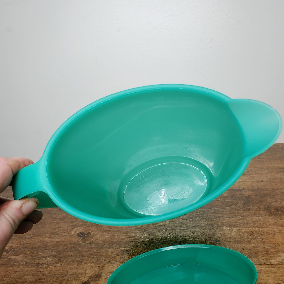 Thumbnail: Tupperware Impressions Pitcher Rocker Top 2.1L 8.75 Cups Teal Green 3333 preowned
