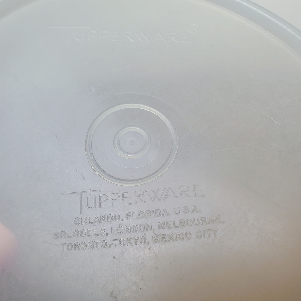 Thumbnail: Vintage Tupperware Replacement Lid Seal #238 for 5-1/4" Canister Bowl 263 233 270 491