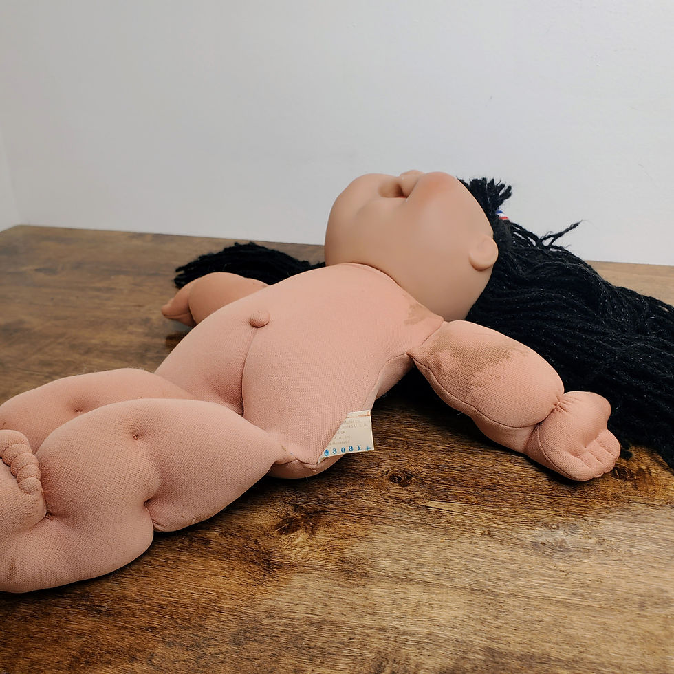 Thumbnail: Vintage 1996 Cabbage Patch Kids Olympikid USA Olympic Mascot Doll Black Hair