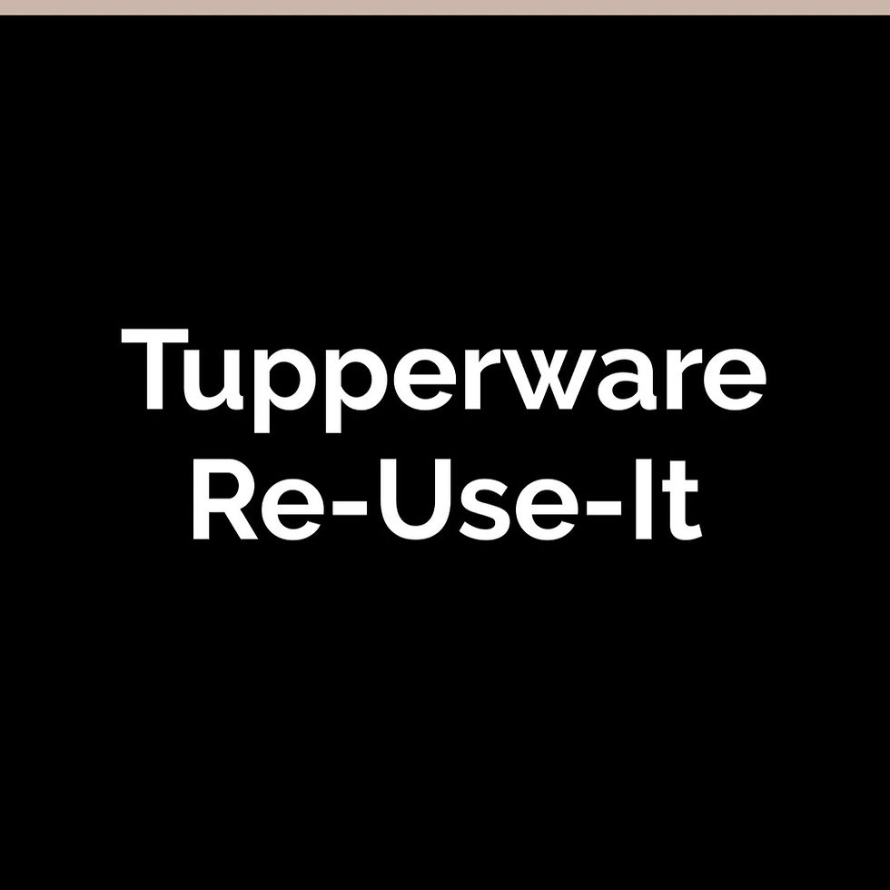Thumbnail: Vintage Tupperware 6 Cup Square Freezer Storage 1311 Blue with Sheer Lid