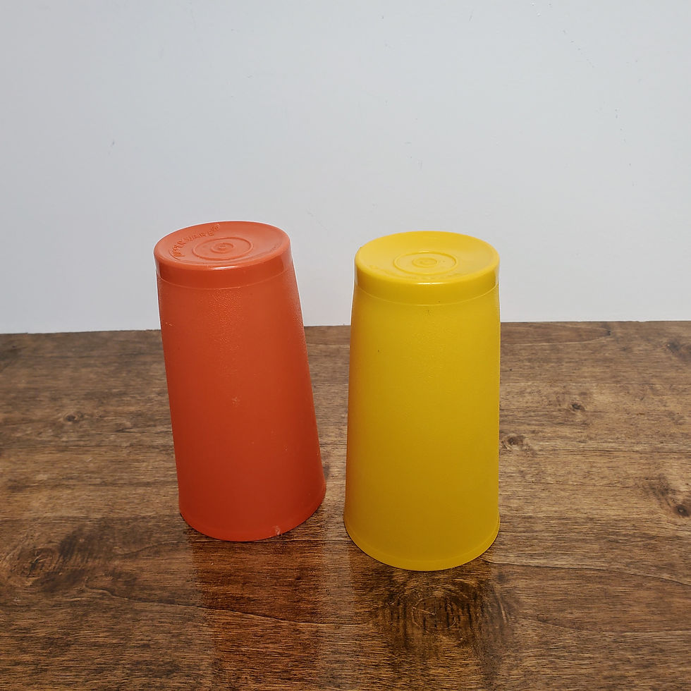Thumbnail: Tupperware 12-oz. Tumbler #878 in Orange Yellow