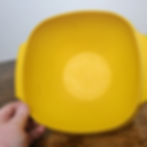 Thumbnail: Vintage Tupperware 836 Servalier Bowl Daffodil Yellow 8 Cup NO Lid