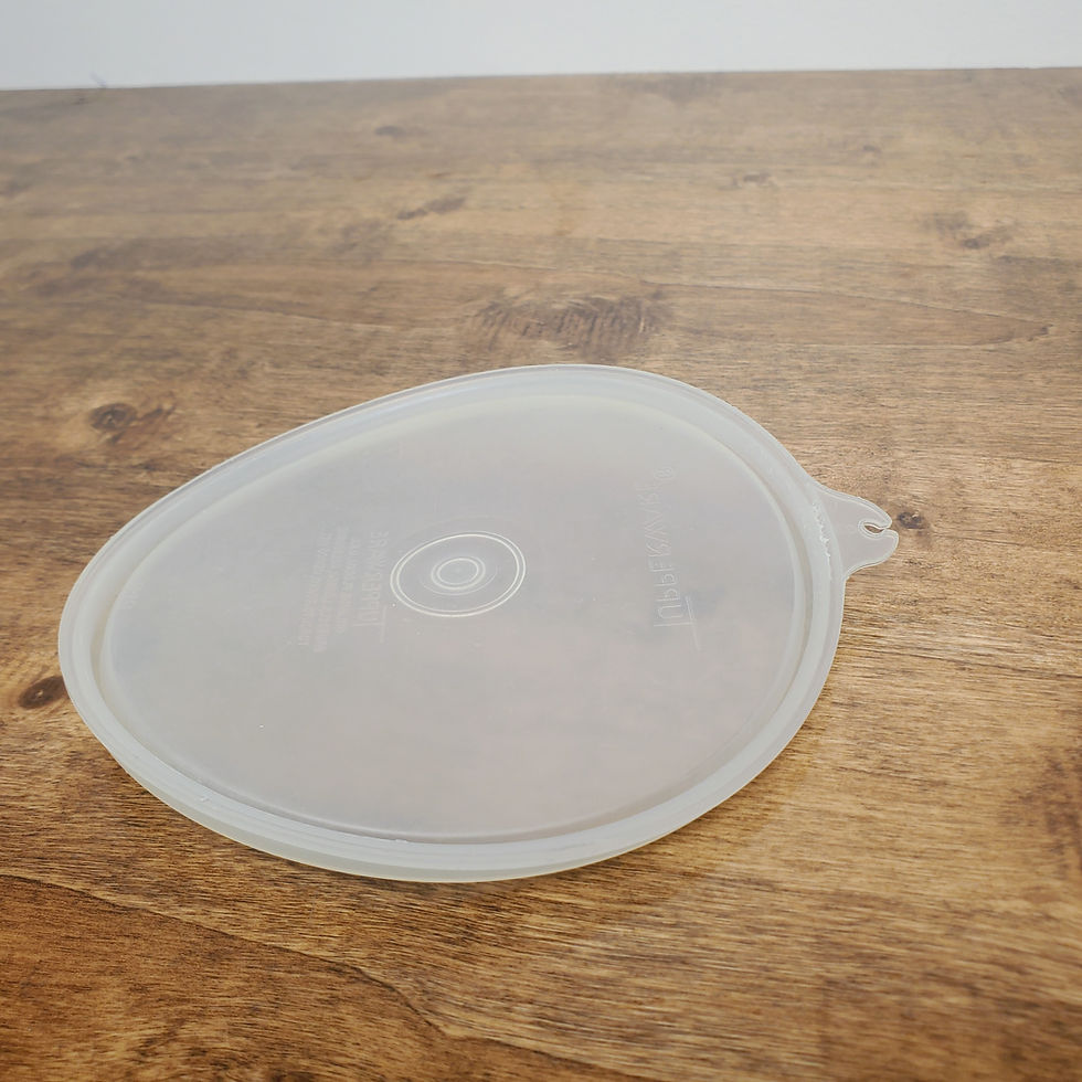 Thumbnail: Vintage Tupperware Replacement Lid Seal #238 for 5-1/4" Canister Bowl 263 233 270 491