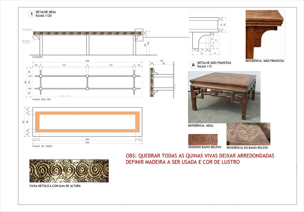 MESA DE JANTAR