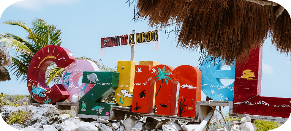 Turquoise zee en witte stranden van Cozumel – perfect voor snorkelen, relaxen en ontdekken tijdens je 3-daagse reisgids door Quintana Roo, Mexico.