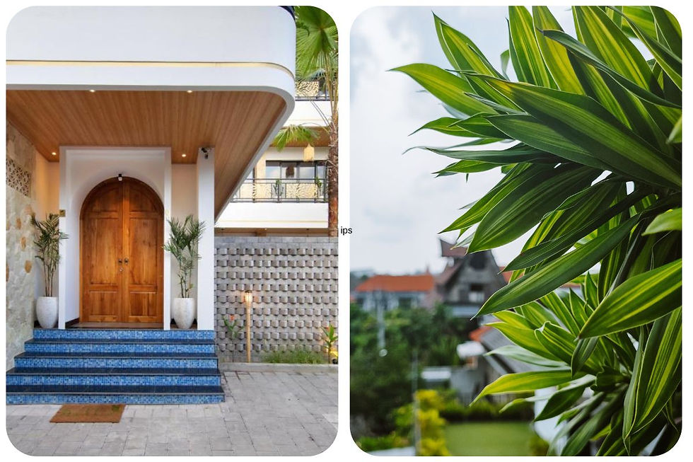 Boetiekhotel Amandaya Canggu – stijlvolle accommodatie in Bali met tropische tuin, zwembad en ontbijt op dakterras