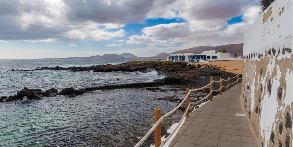 Wandelen op Lanzarote met zonnig klimaat