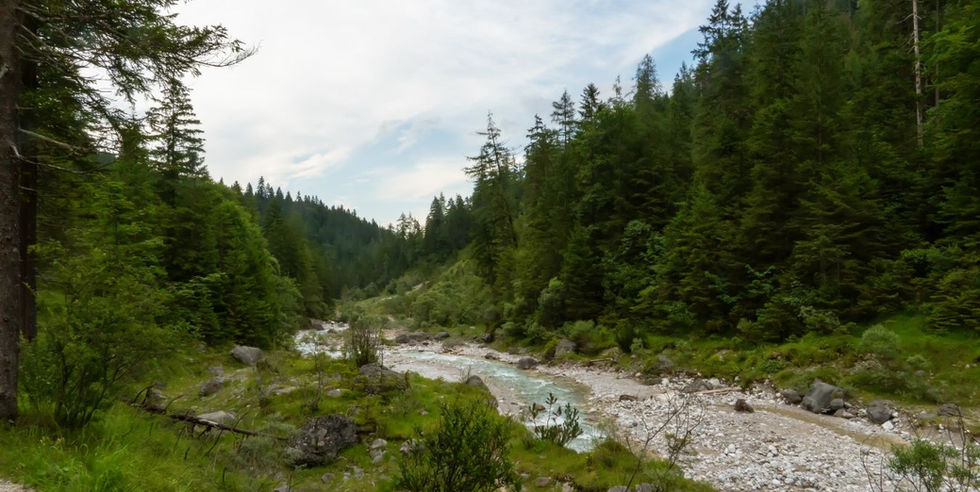 Panoramisch uitzicht tijdens een wandelvakantie in Duitsland