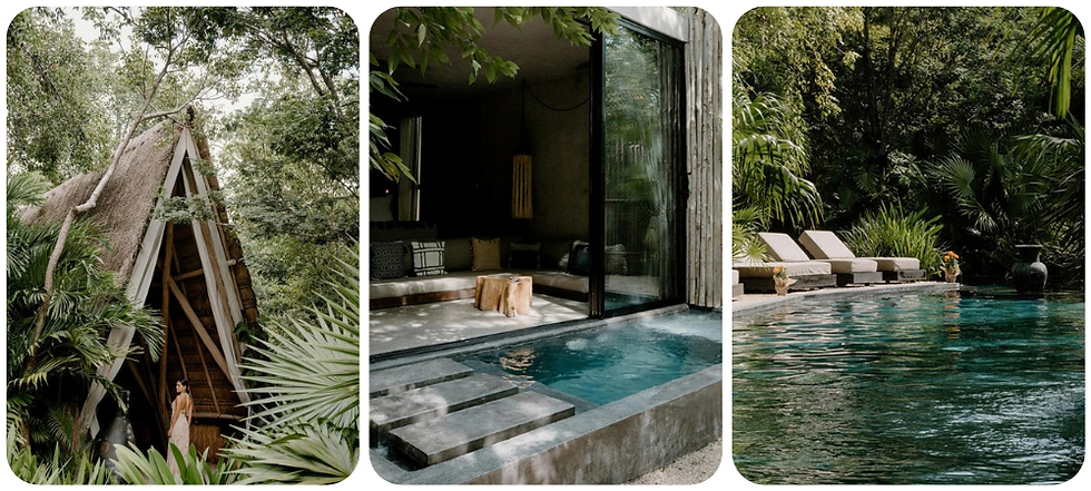 Bijzonder slapen in Tulum - Charmant boetiekhotel in Tulum Pueblo tussen de tropische jungle en kleurrijke straatjes
