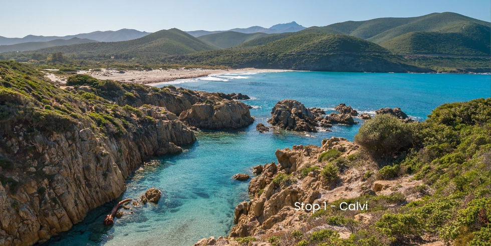 wandelen langs water en natuur Corsica