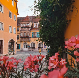 Rothenberg ob der Tauber, walking through a fairy tale book