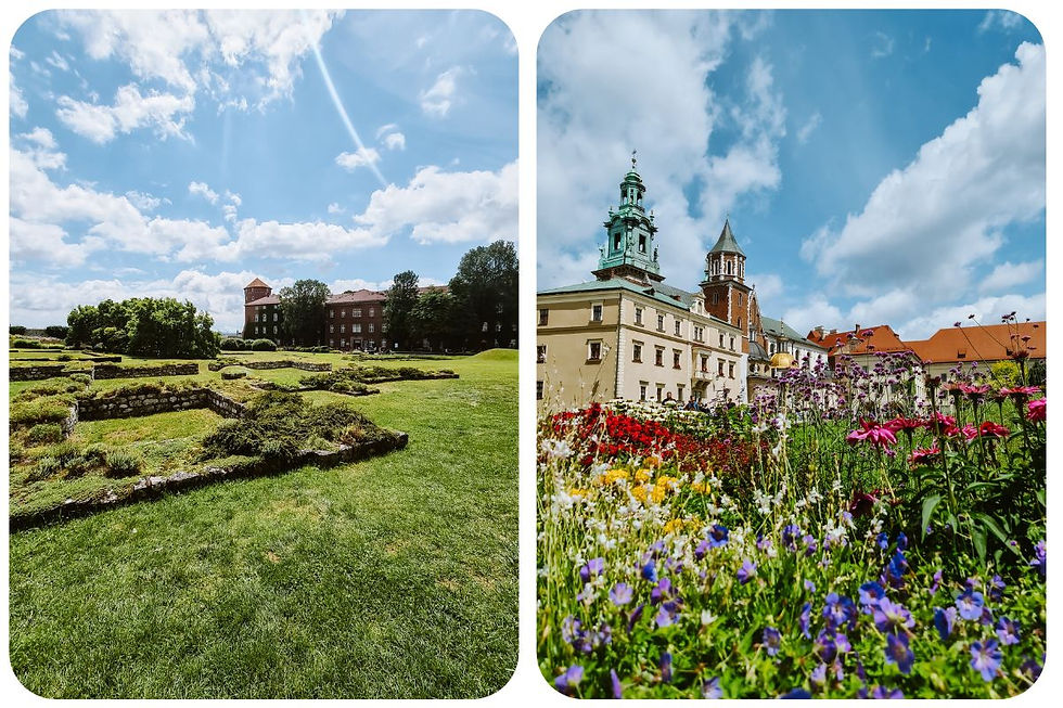 Uitzicht over de oude stad van Krakau met het Wawel-kasteel, de Mariakerk en de Grote Markt – perfecte start van een 3-daagse stedentrip vol highlights.