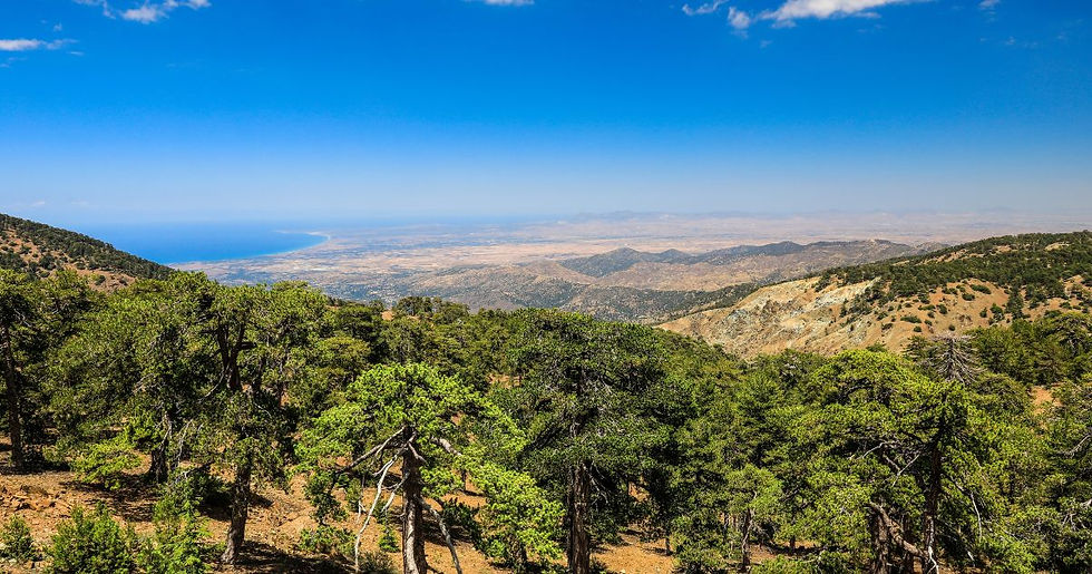 Wandelreis Cyprus met bergen en kust