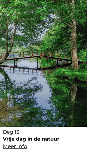 Indrukwekkende natuur tijdens een actieve wandelvakantie in Bosnië.
