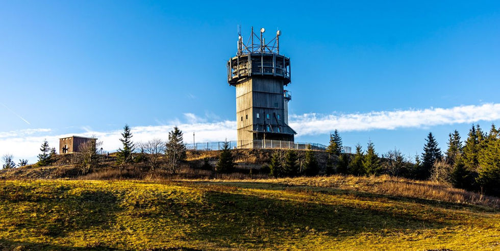 wandelroute Rennsteig Thüringer Wald Duitsland