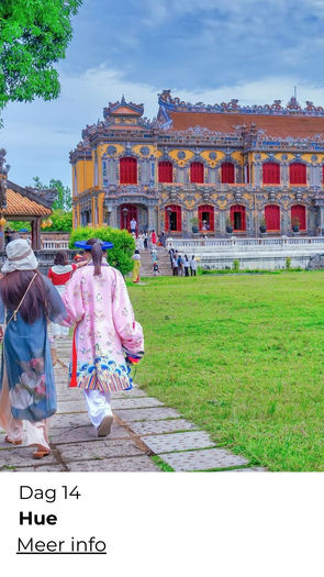 Hue Citadel Vietnam – keizerlijke stad en tempels tijdens groepsreis Vietnam
