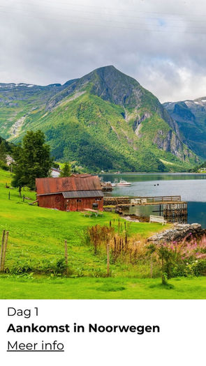 Wandelen langs fjorden en bergen in Noorwegen