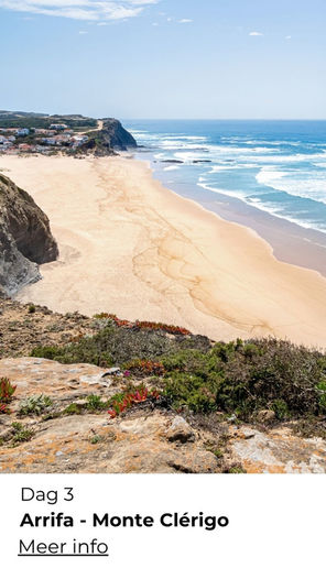 Wandelvakantie Portugal met uitzicht over de Algarve en Atlantische Oceaan