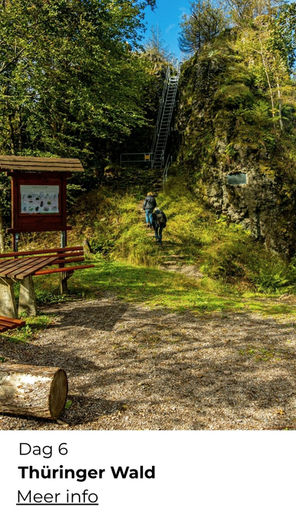 wandelgroepsreis Thüringer Wald met uitzicht en natuur