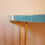 Thumbnail: Reclaimed scaffold board desk triangle design by Orange Otter edge close up