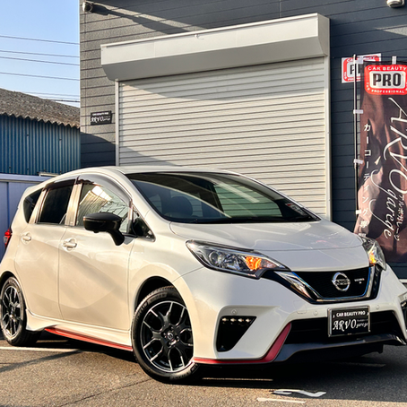 NISSAN ノート　ルームクリーニング