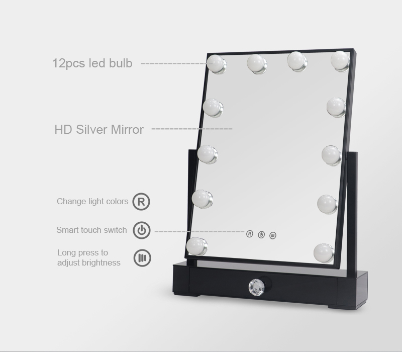 Thumbnail: Large Beauty Vanity 12 lights