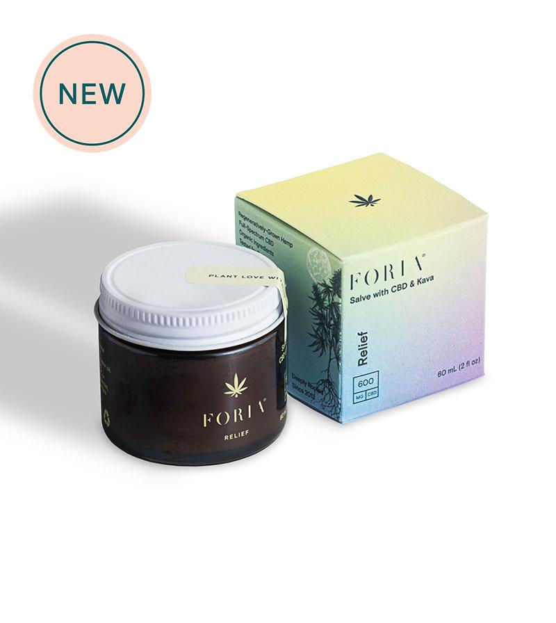 Foria Wellness Relief Salve with CBD