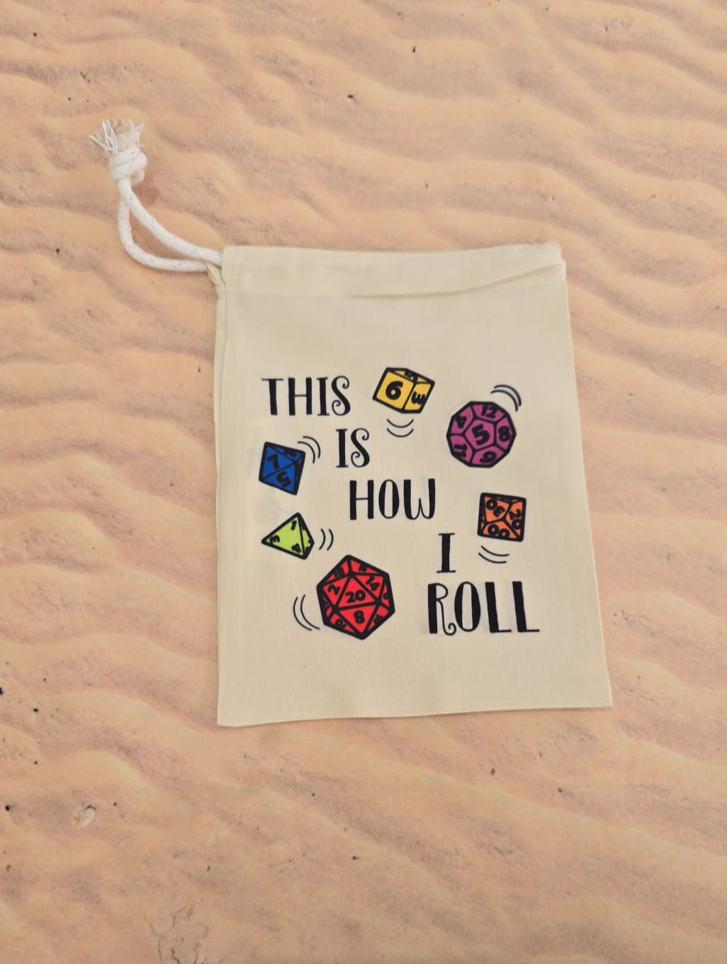 Dice Bag - "This is How I Roll"