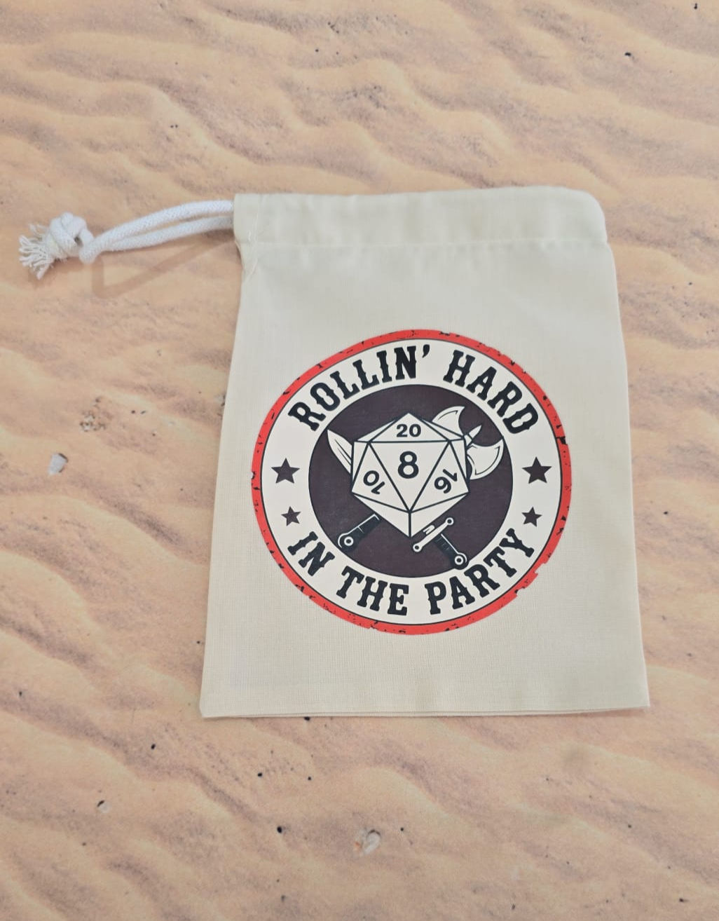 Dice Bag "Roll Hard In The Party"