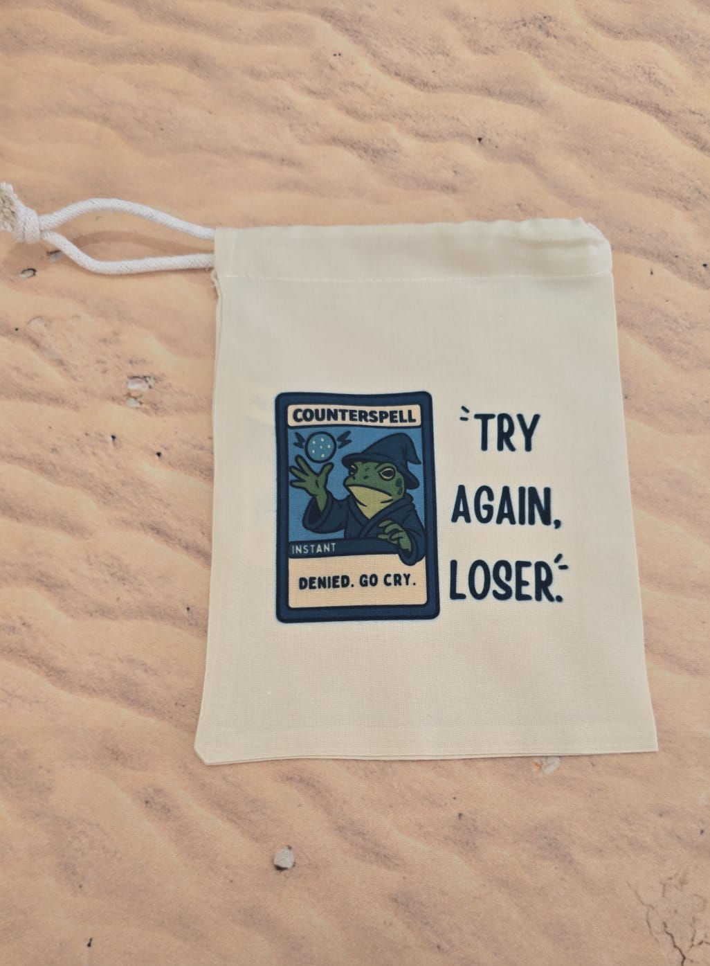 Dice Bag "Try Again Loser"