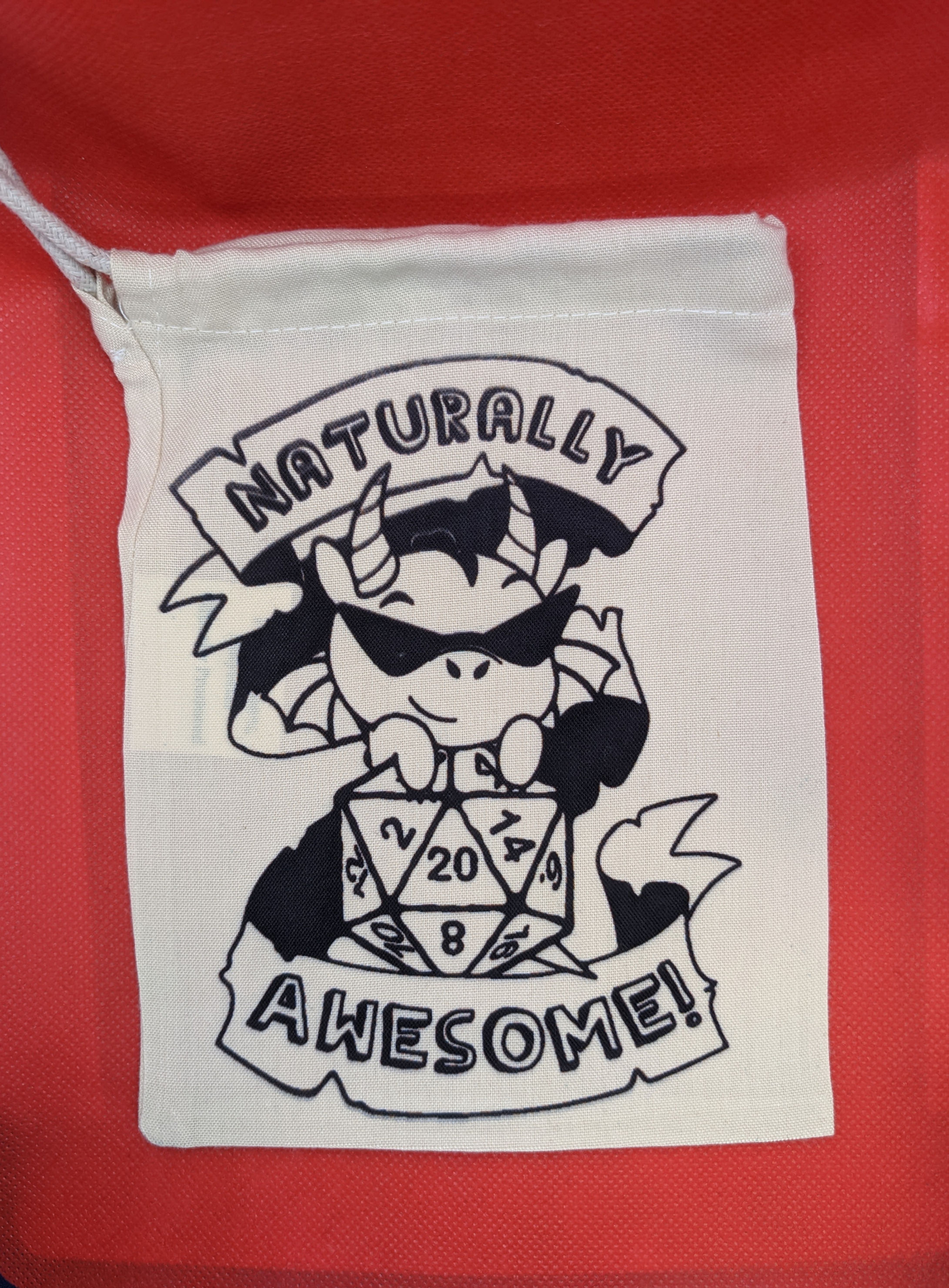 Dice Bag - "Naturally Awesome"