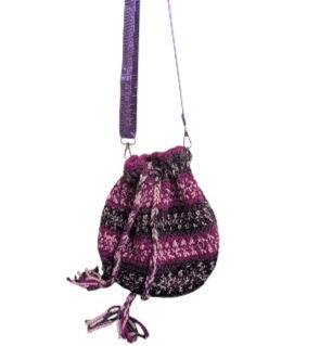 Handcrafted Crocheted Shoulder Bag