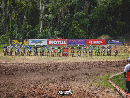 Abertura da Copa Serra Litoral de Velocross 2026 movimenta Indaial com grandes disputas e gate cheio