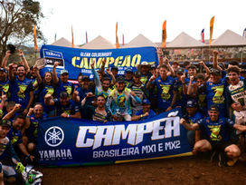 Yamaha é a grande campeã do Brasileiro de Motocross 2026