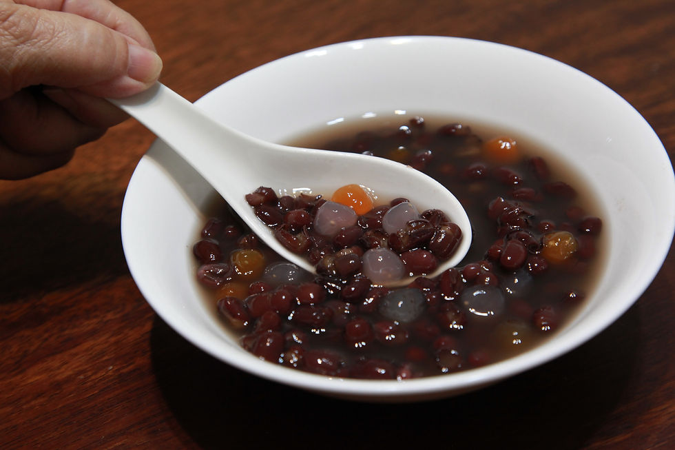 珍珠紅豆湯