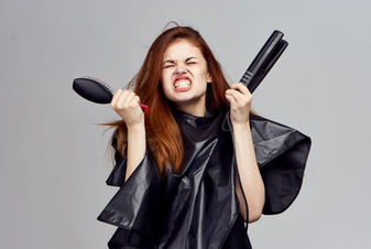 Как выпрямить волосы феном с минимальными повреждениями