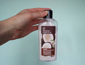 DESERT ESSENCE COCONUT SOFT CURLS CREAM REVIEW